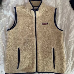 Vineyard vines girls Sherpa vest